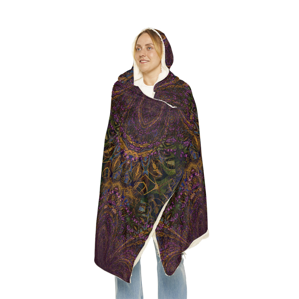Snuggle Blanket - Love Light Fractals No.10