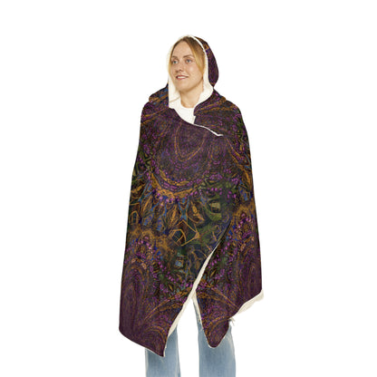 Snuggle Blanket - Love Light Fractals No.10