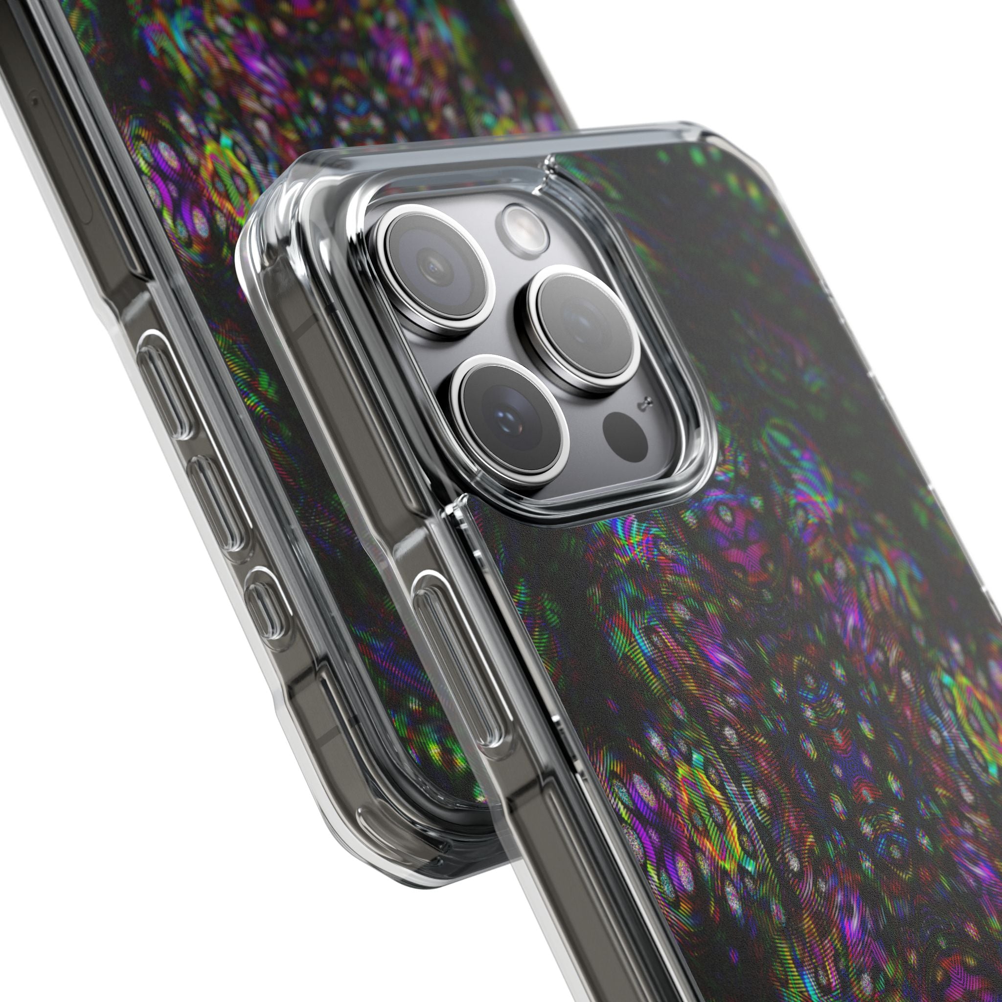 iPhone 15 Magnetic Clear Impact Case - DMT Scribe Tiles No.2