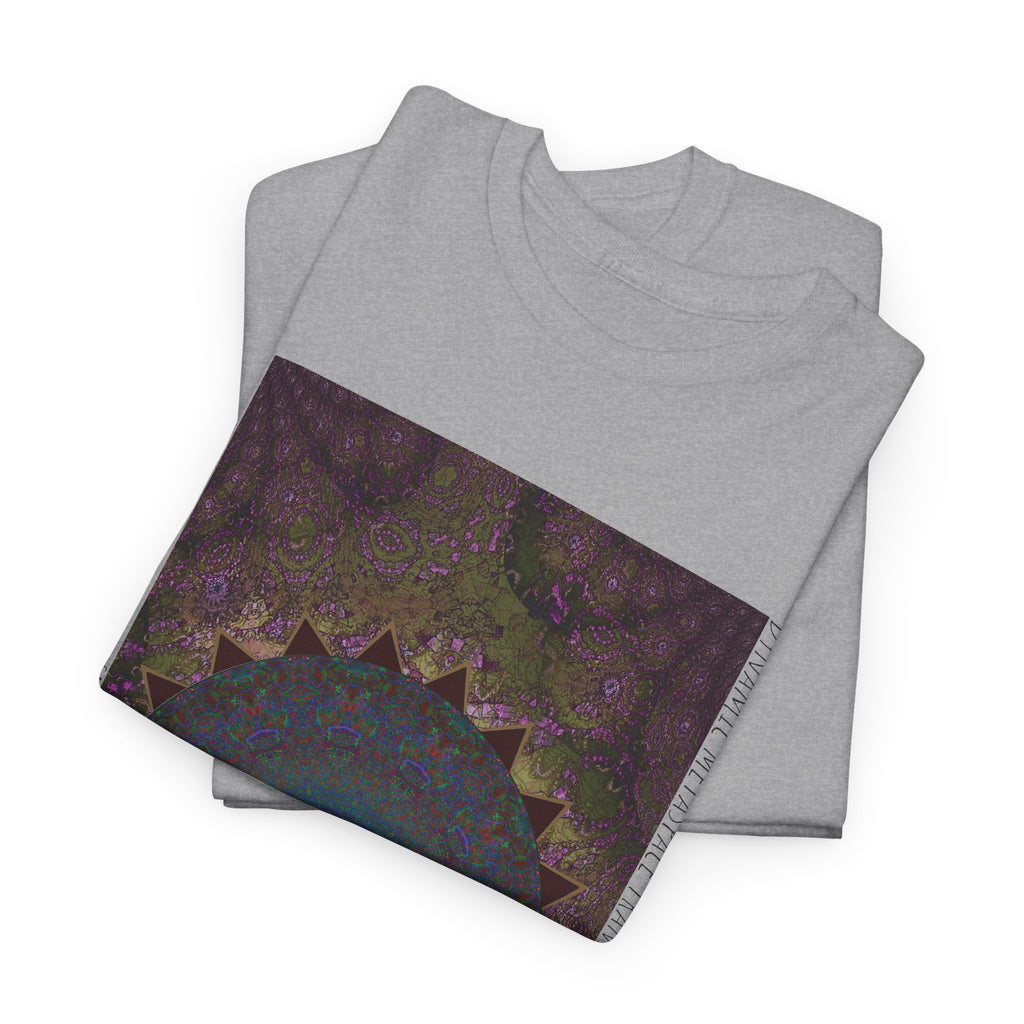 Unisex Heavy Cotton Tee - Love Light Spheres No. L8S1