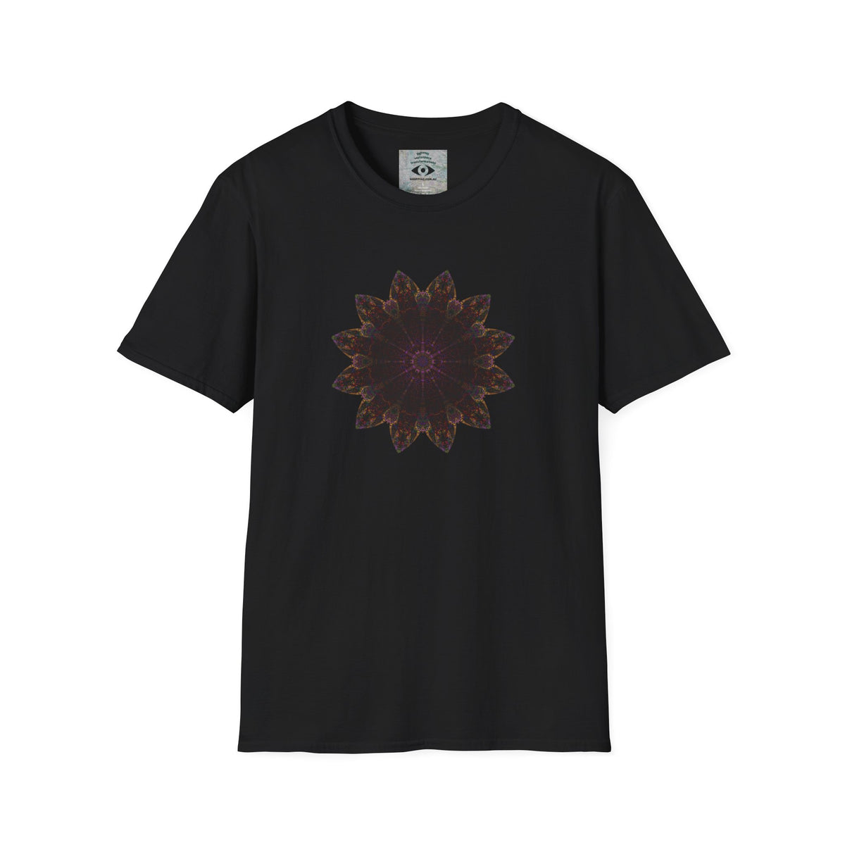 Unisex Softstyle T-Shirt - Love Light Mandalas No.12
