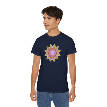 Unisex Ultra Cotton Tee - Love Light Mandalas No.14