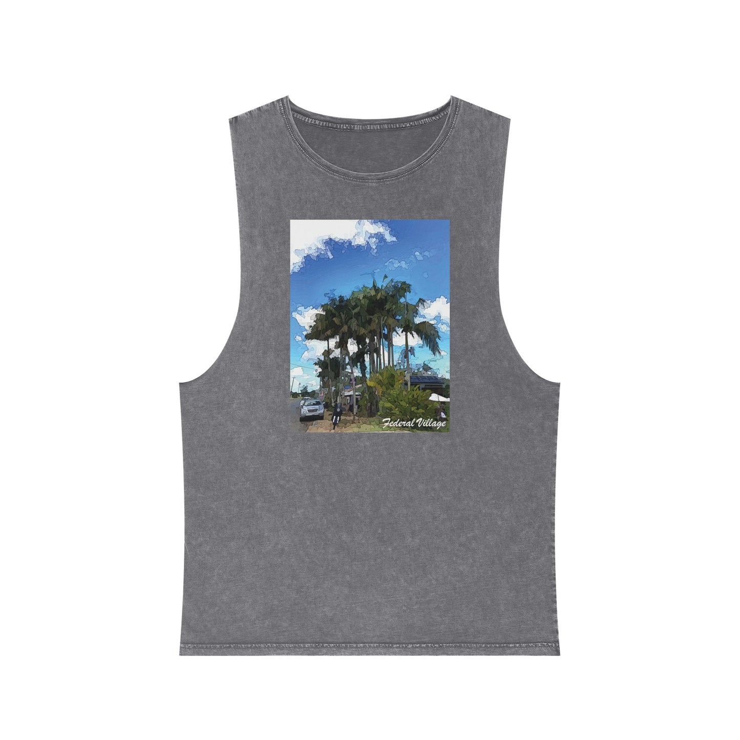 Unisex Stonewash Tank Top - Federal Village
