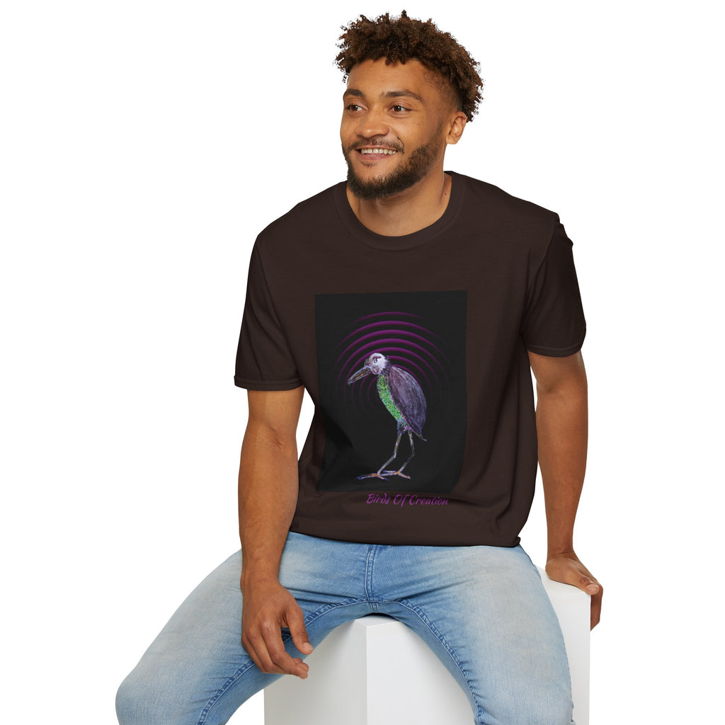 Unisex Softstyle T-Shirt - Birds Of Creation No.2b