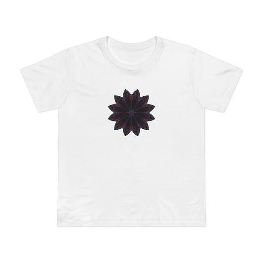 Women’s Maple Tee - Love Light Mandalas No.25