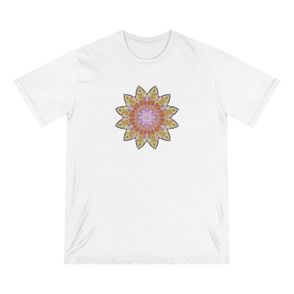 Organic Staple T-shirt - Love Light Mandalas No.14