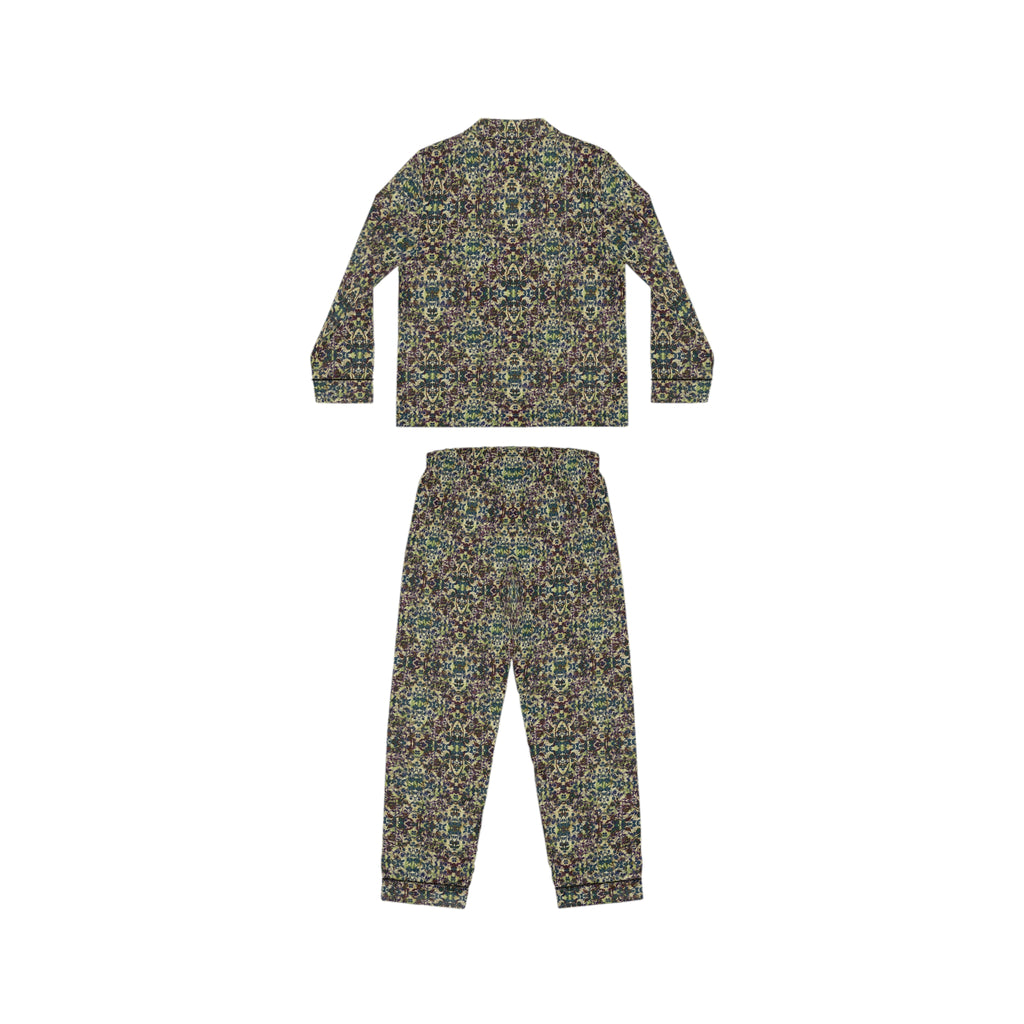 Women's Satin Pajamas - Hidden Weave No.5