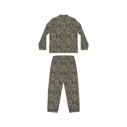 Women's Satin Pajamas - Hidden Weave No.5
