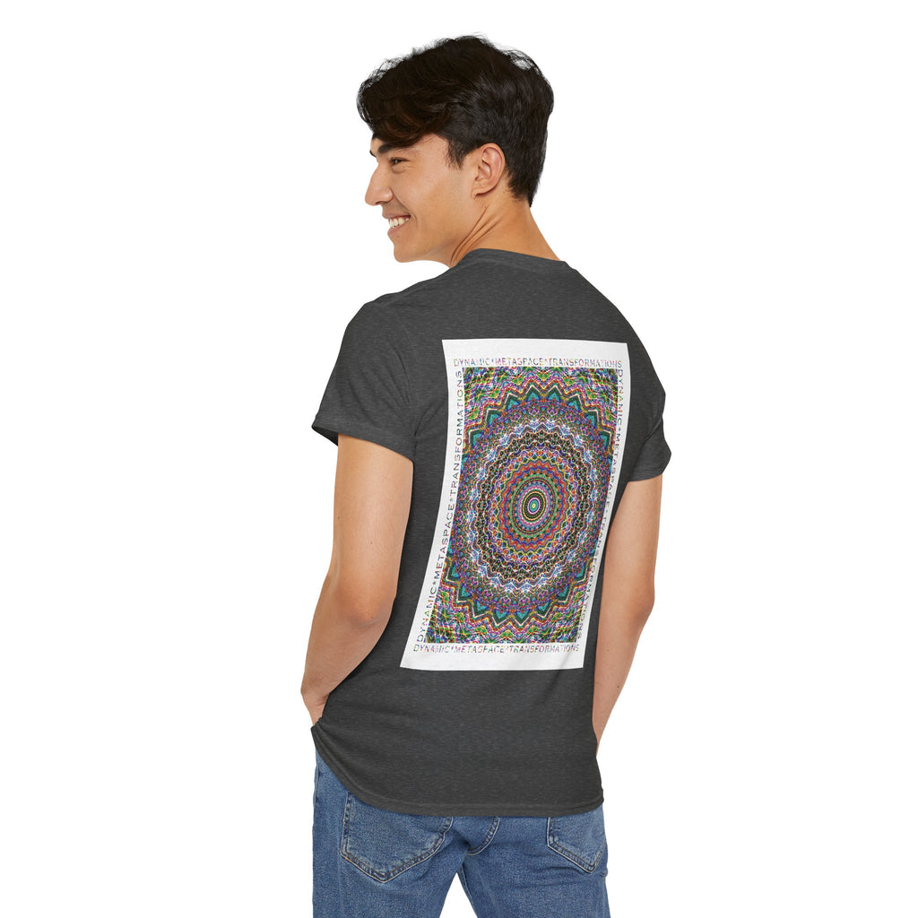Unisex Heavy Cotton Tee (Back) - DMT Seer No.7