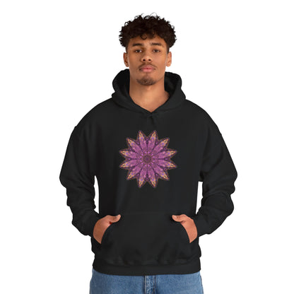 Unisex Heavy Blend™ Hooded Sweatshirt - Love Light Mandalas No.16