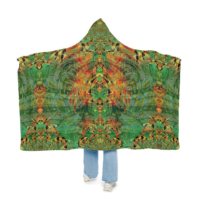 Snuggle Blanket - Love Light Fractals No.3