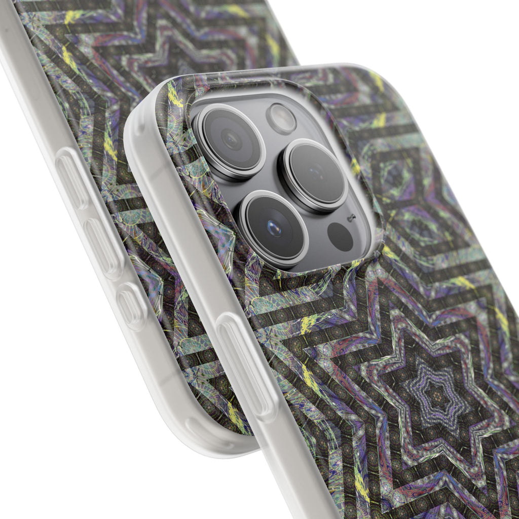 iPhone 15 Flexi Case - P5 Kaleidoscopic No.1