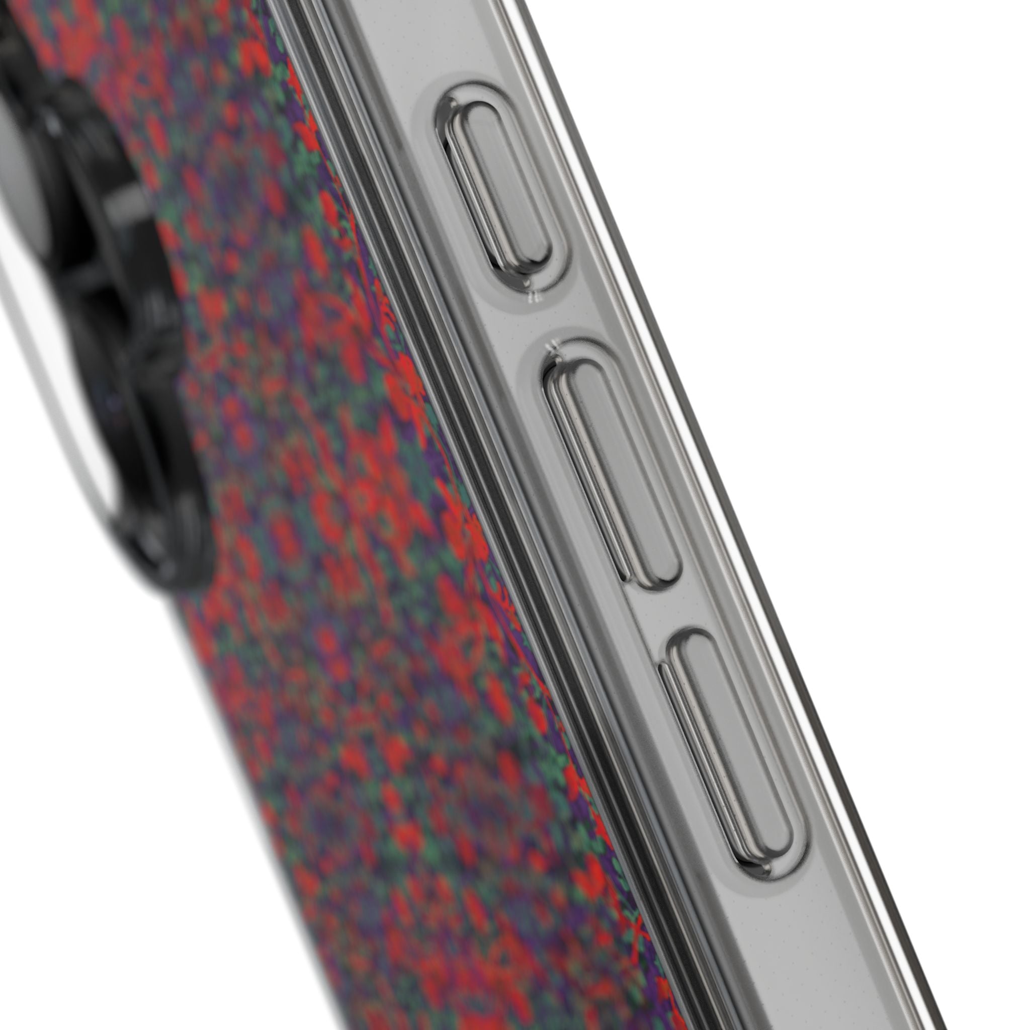iPhone 16 Clear Case – Hidden Weave Series No.25