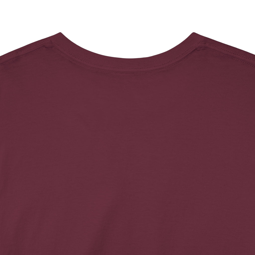 Unisex Heavy Cotton Tee - The Traveller Series (Abstract Autumn)