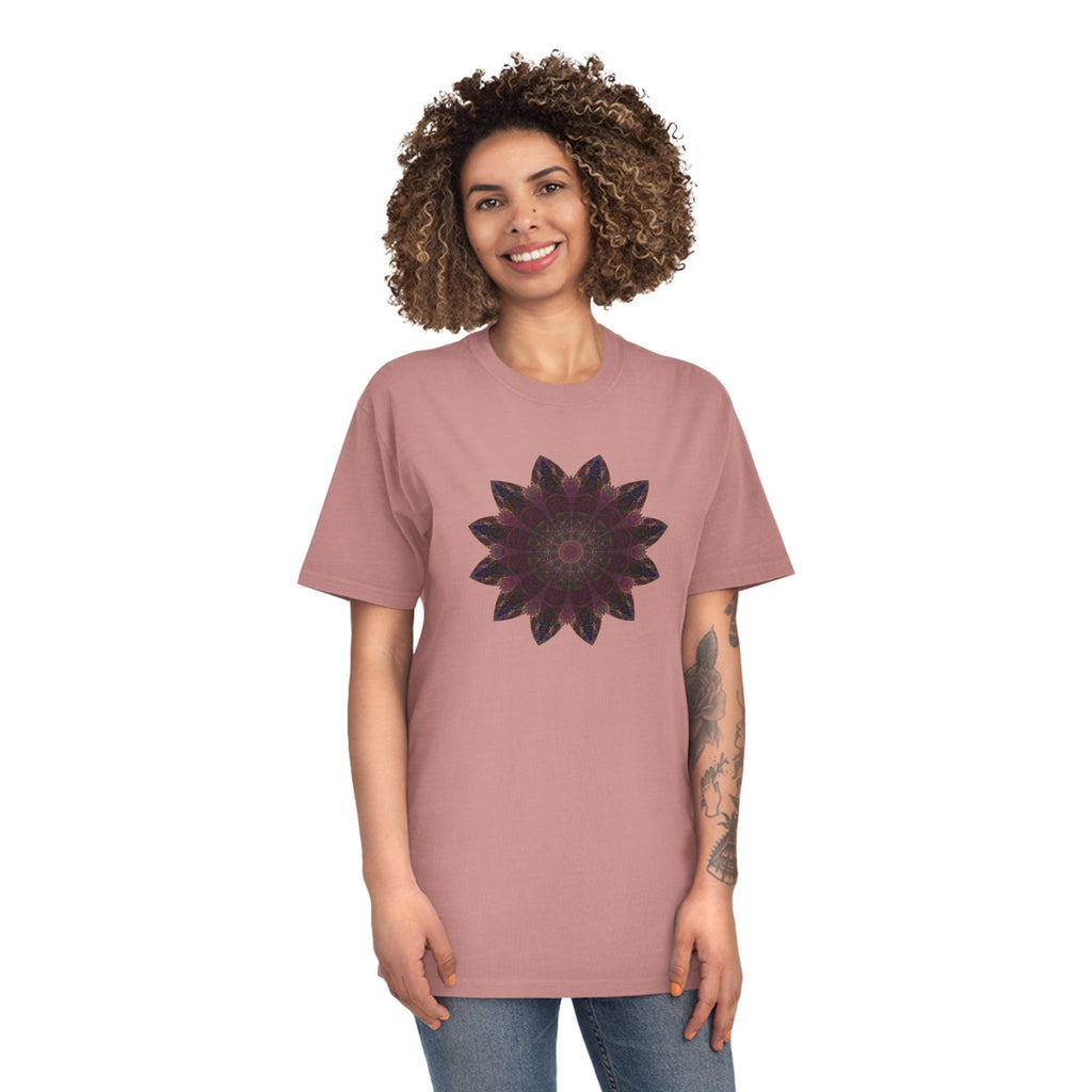 Unisex Faded Shirt - Love Light Mandalas No.8