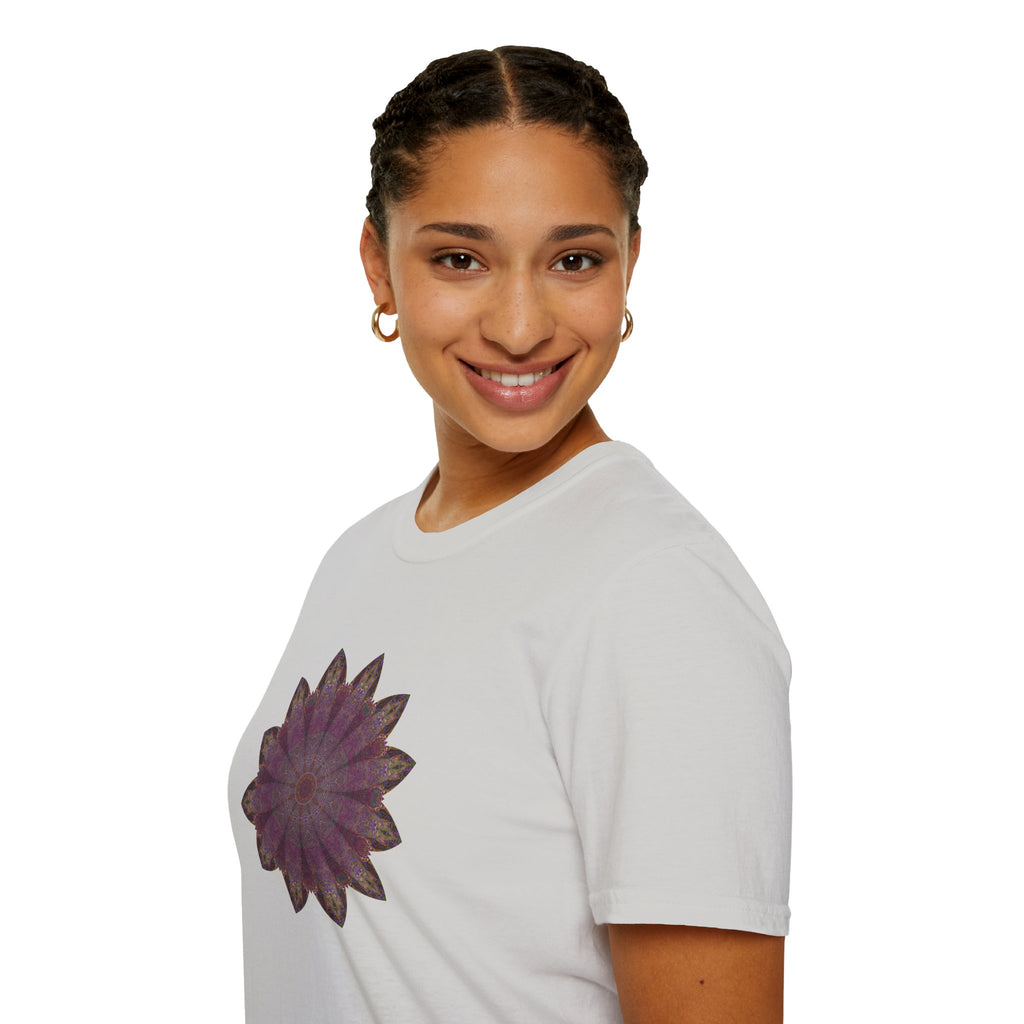 Unisex Softstyle T-Shirt - Love Light Mandalas No.6