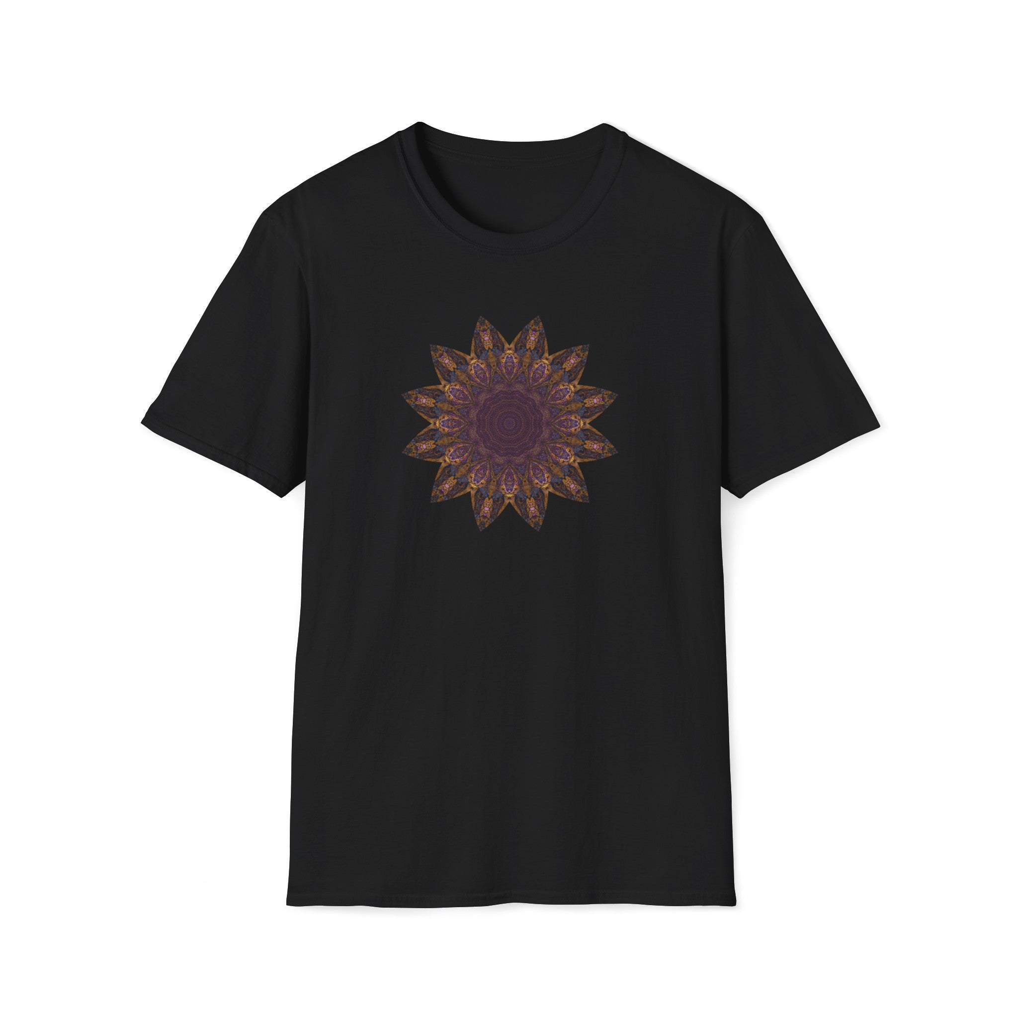 Unisex Softstyle T-Shirt - Love Light Mandalas No.1