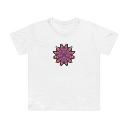Women’s Maple Tee - Love Light Mandalas No.16