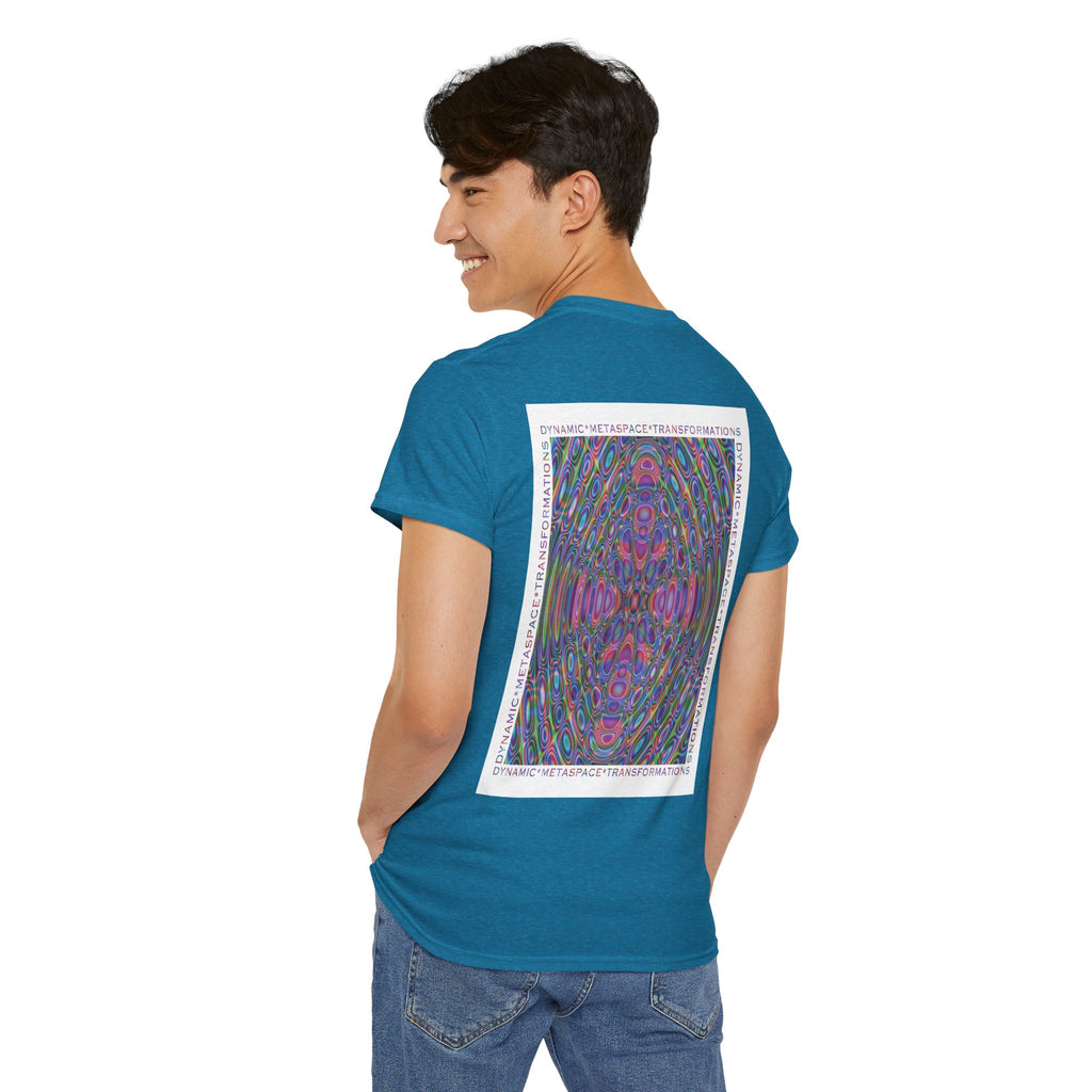 Unisex Heavy Cotton Tee (Back) - DMT Seer No.1