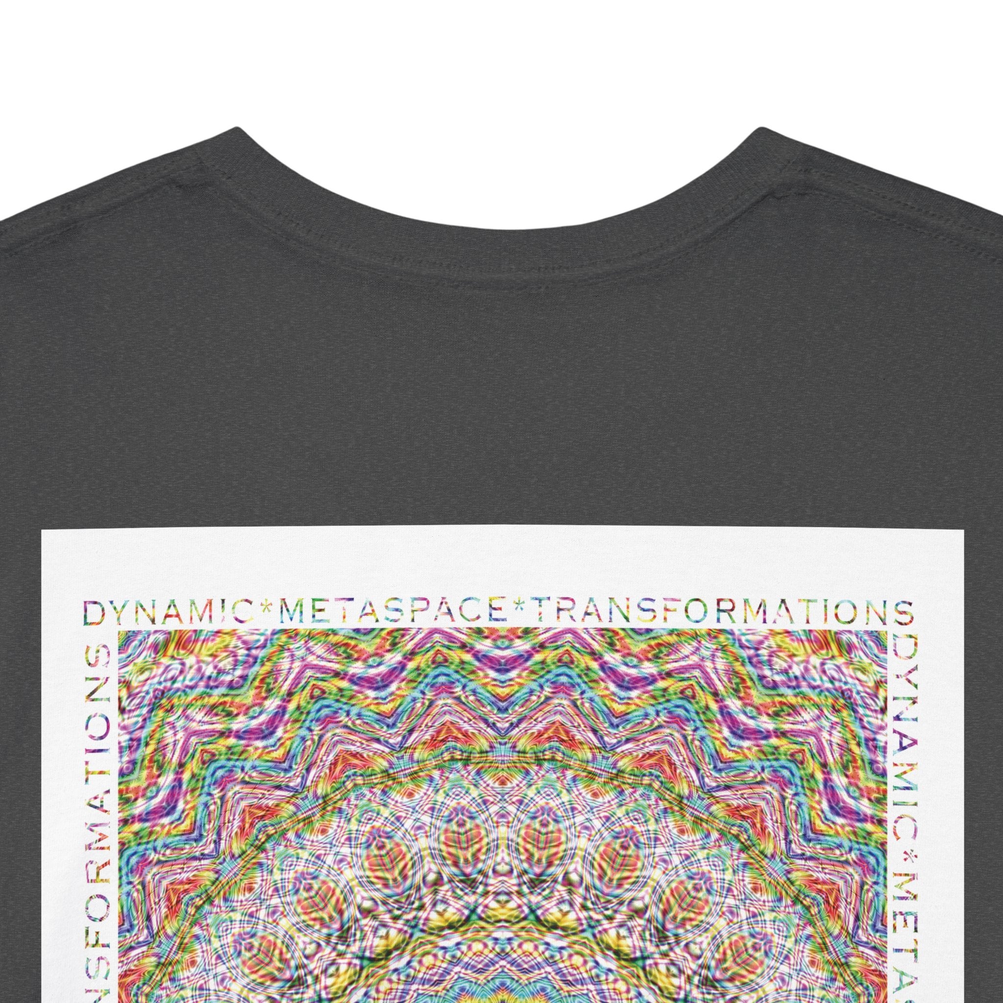 Unisex Heavy Cotton Tee (Back) - DMT Seer No.9