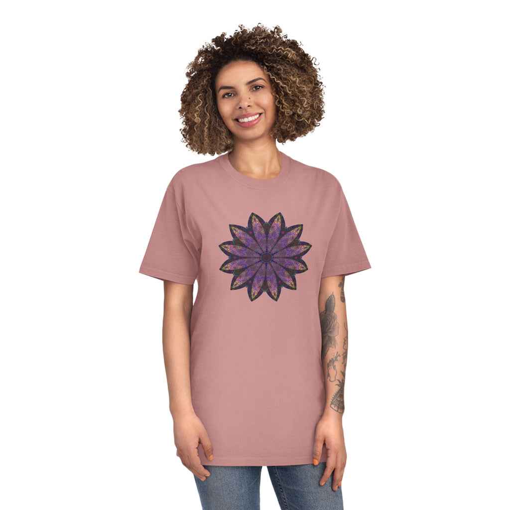 Unisex Faded Shirt - Love Light Mandalas No.24