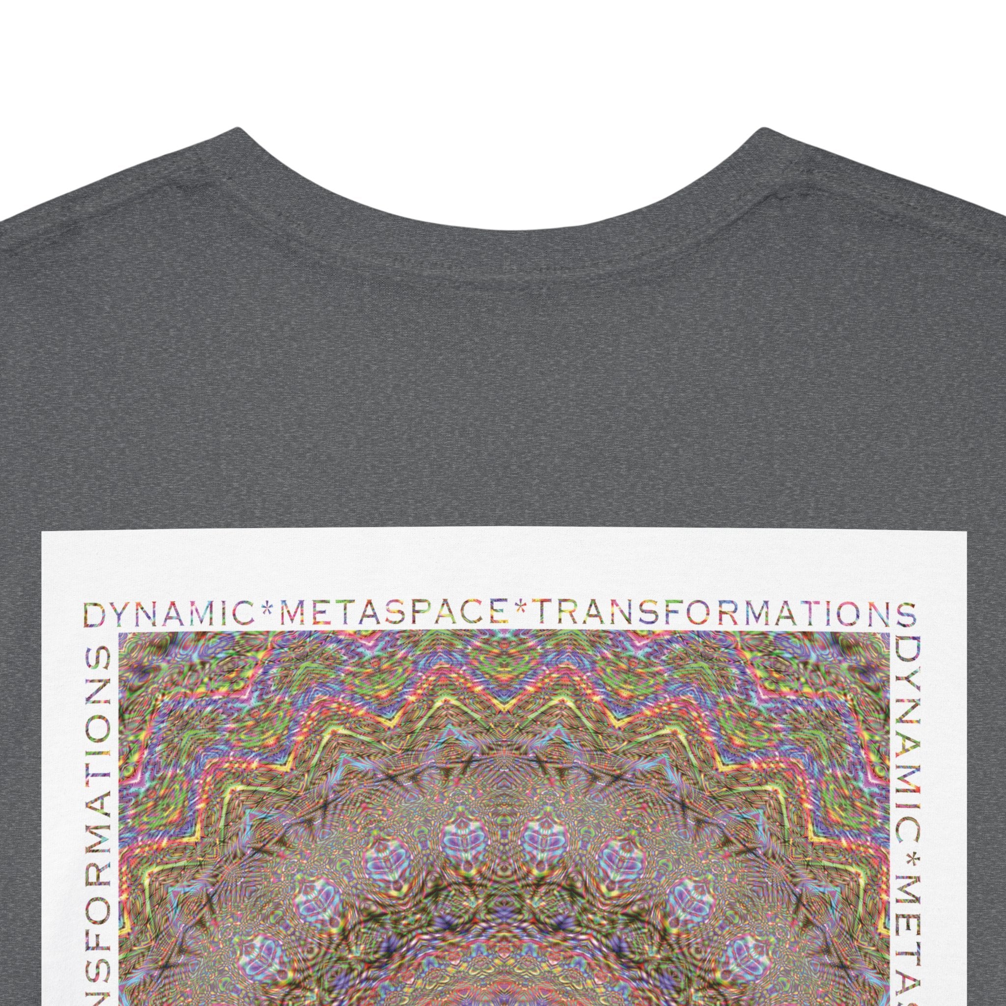 Unisex Heavy Cotton Tee (Back) - DMT Seer No.6
