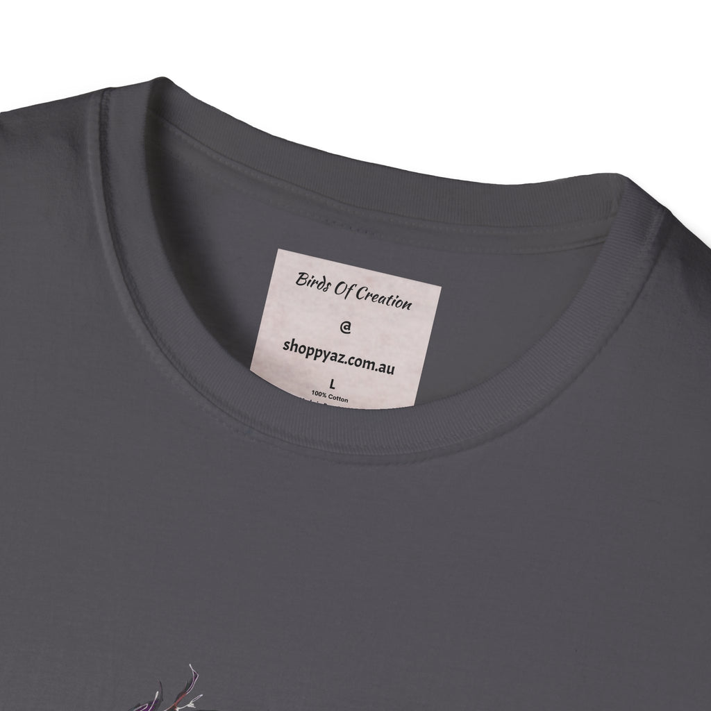 Unisex Softstyle T-Shirt - Birds Of Creation No.1