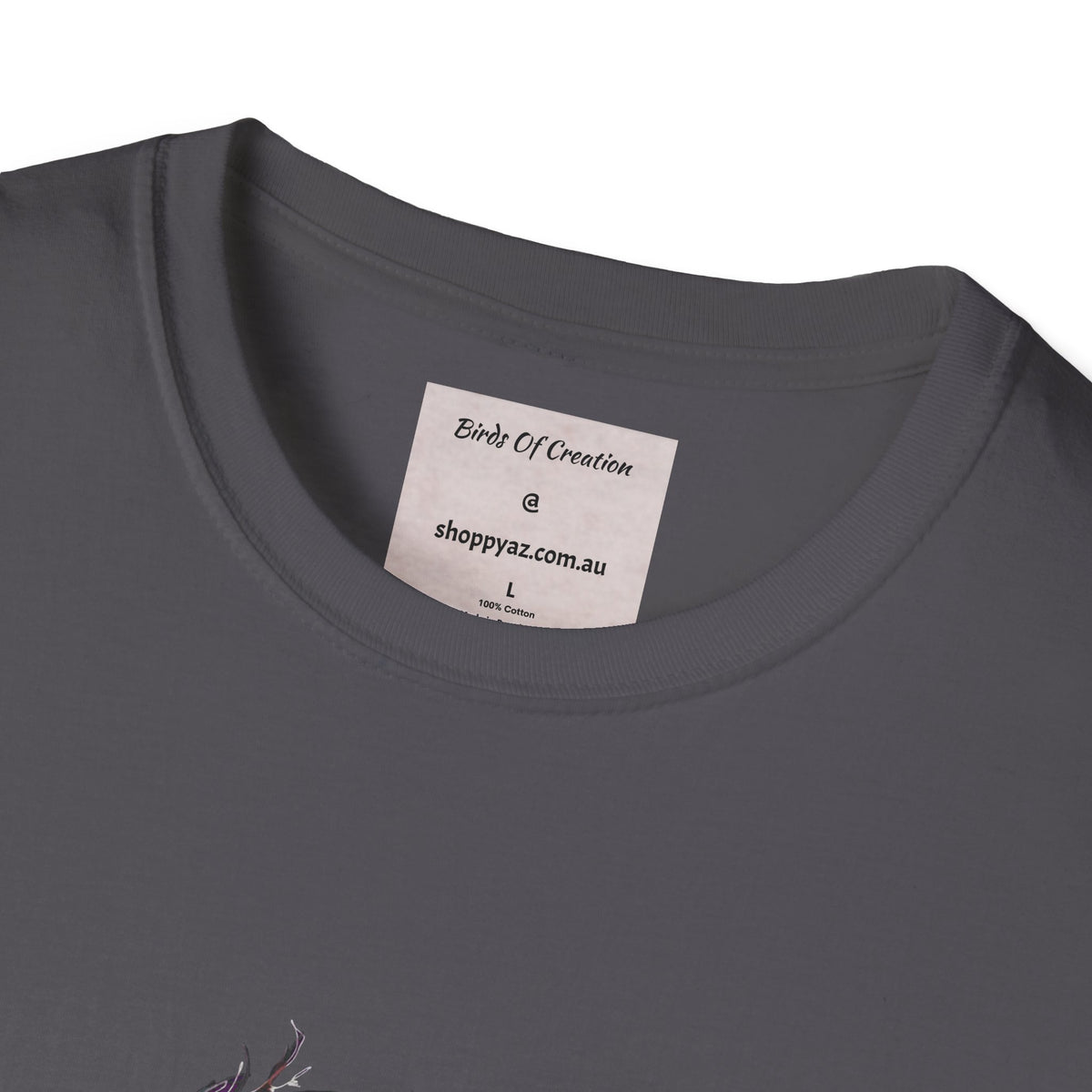 Unisex Softstyle T-Shirt - Birds Of Creation No.1