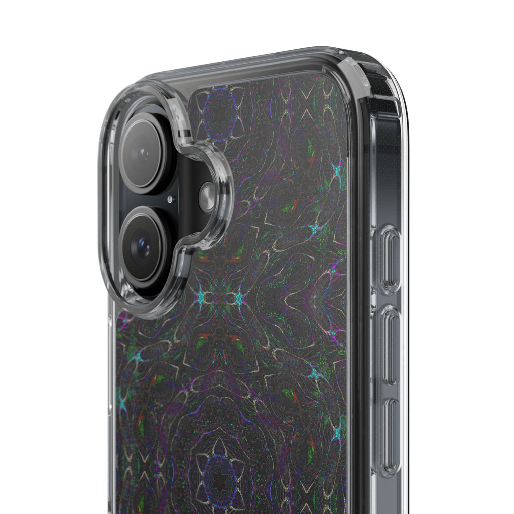 iPhone 16 Clear Case – P5 Kaleidoscopic No.32