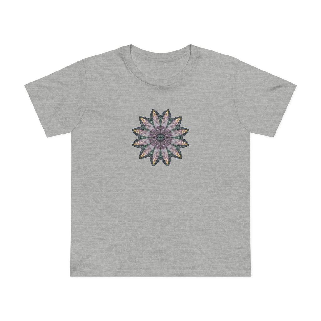 Women’s Maple Tee - Love Light Mandalas No.21