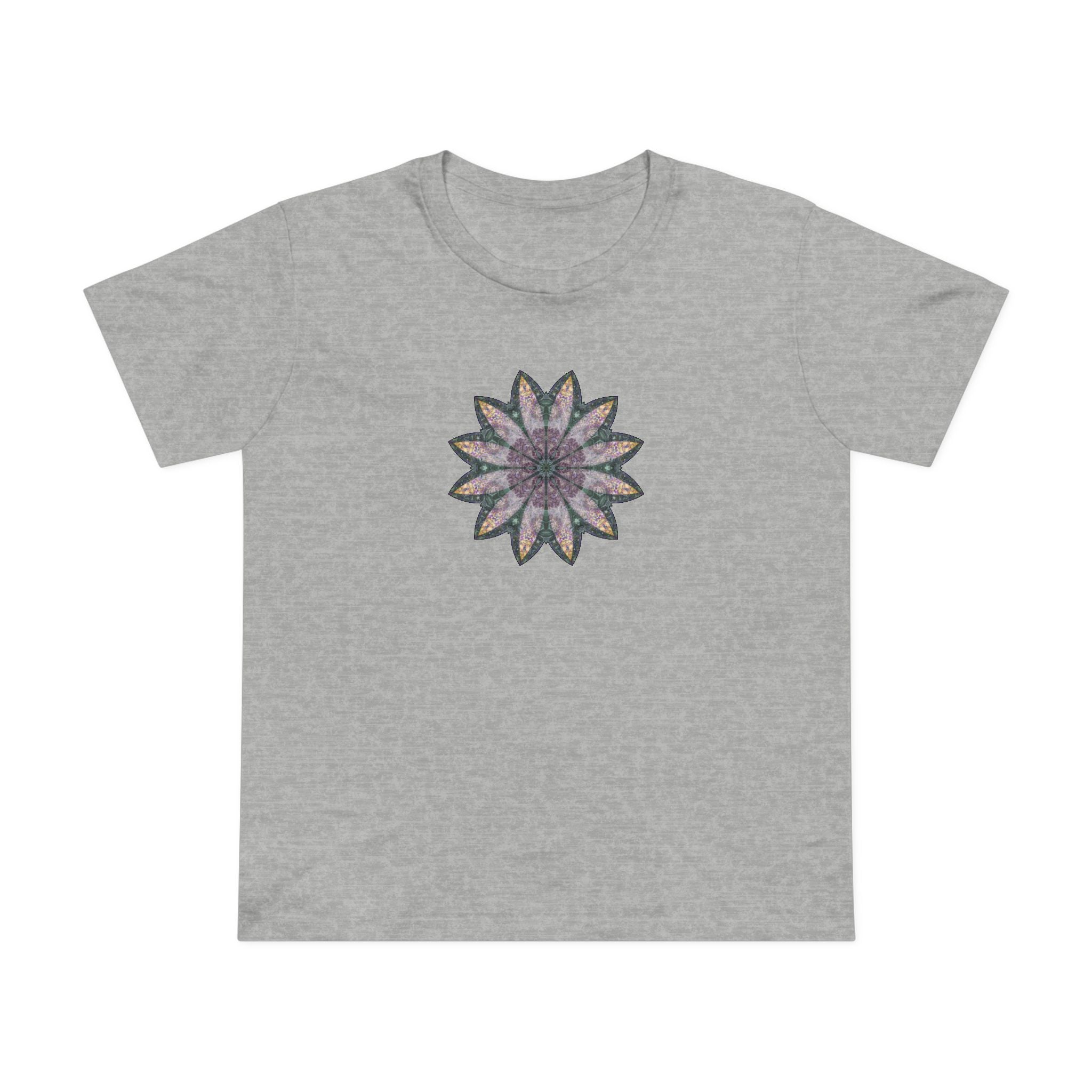 Women’s Maple Tee - Love Light Mandalas No.21