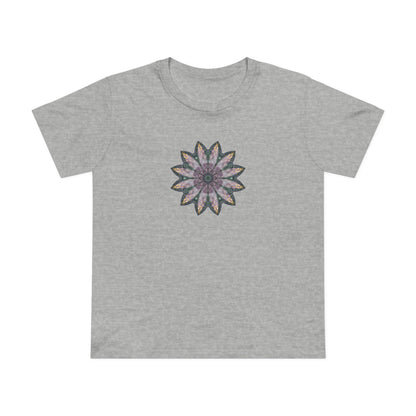 Women’s Maple Tee - Love Light Mandalas No.21
