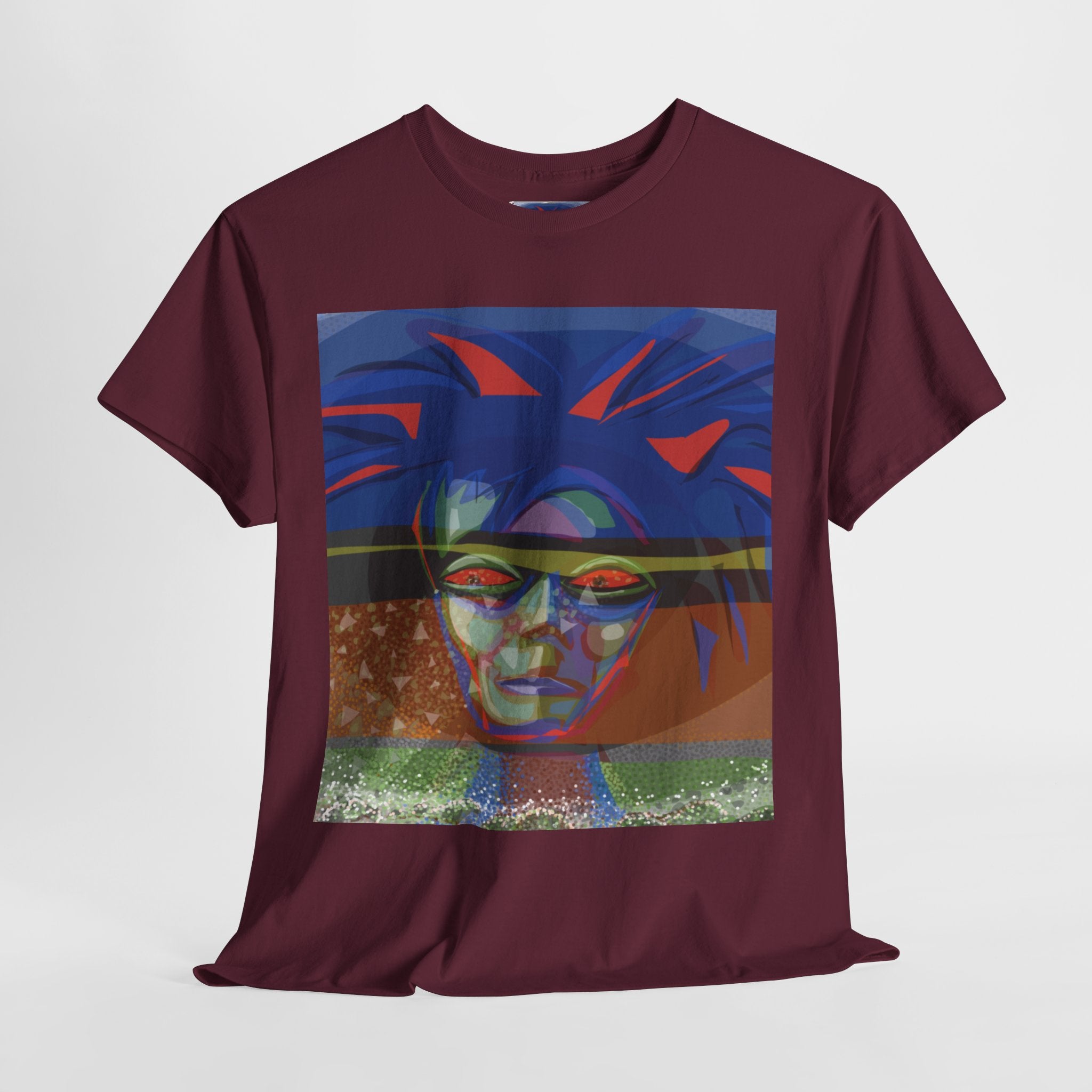 Unisex Heavy Cotton Tee - The Traveller Series (Seeing)