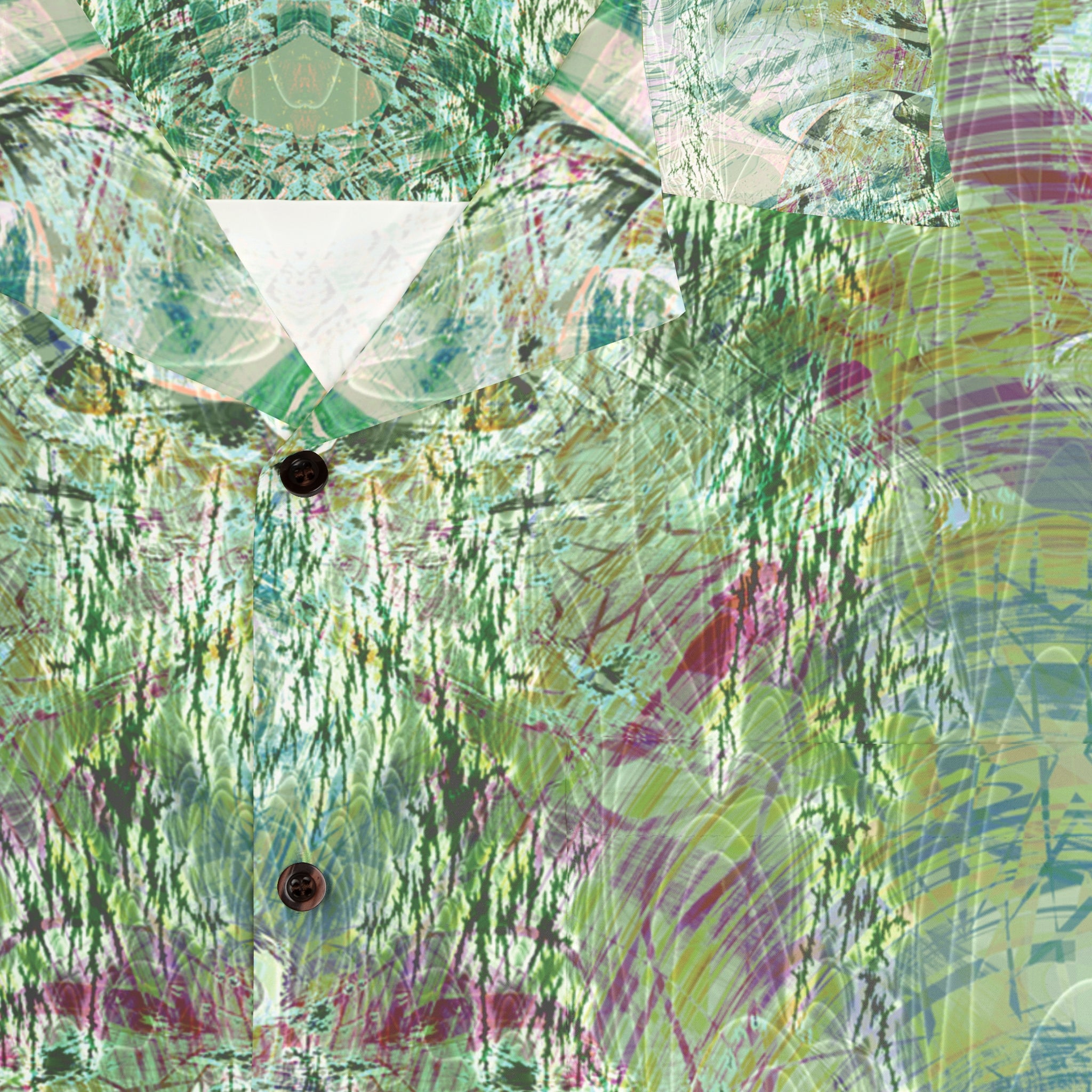 Hawaiian Shirt - Love Light Fractals No.7