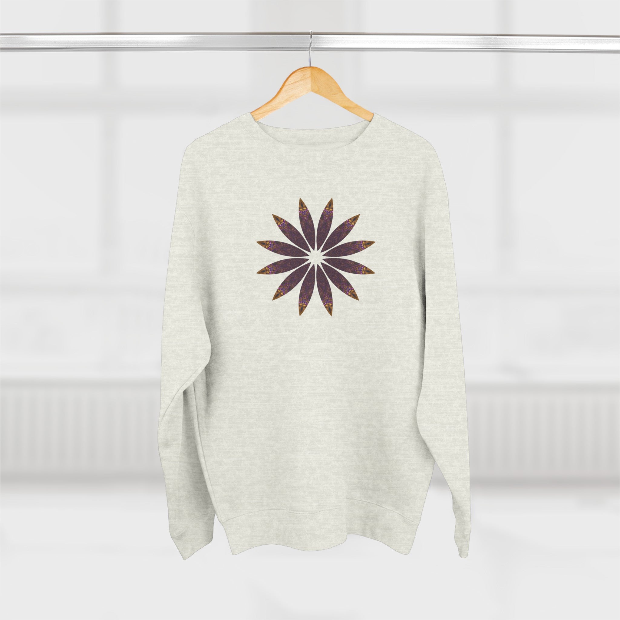 Unisex Crewneck Sweatshirt - Love Light Mandalas No.2