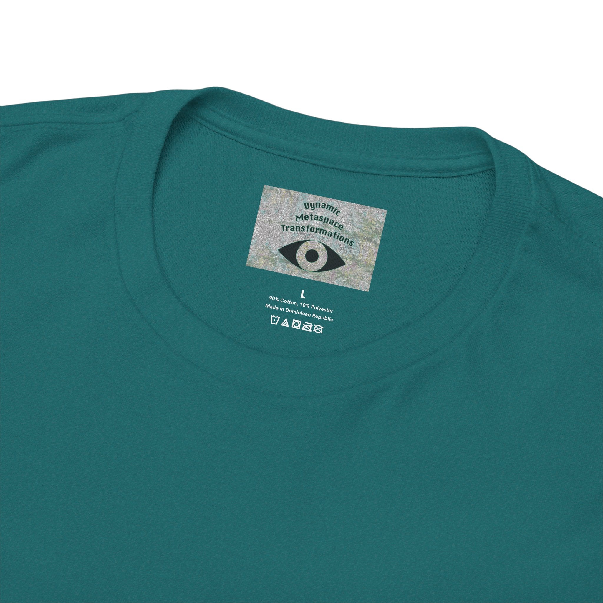 Unisex Heavy Cotton Tee (Back) - DMT Seer No.1