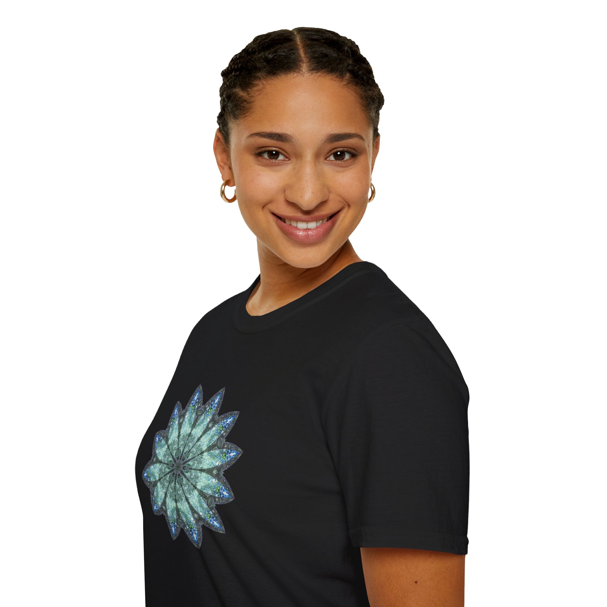 Unisex Softstyle T-Shirt - Love Light Mandalas No.20