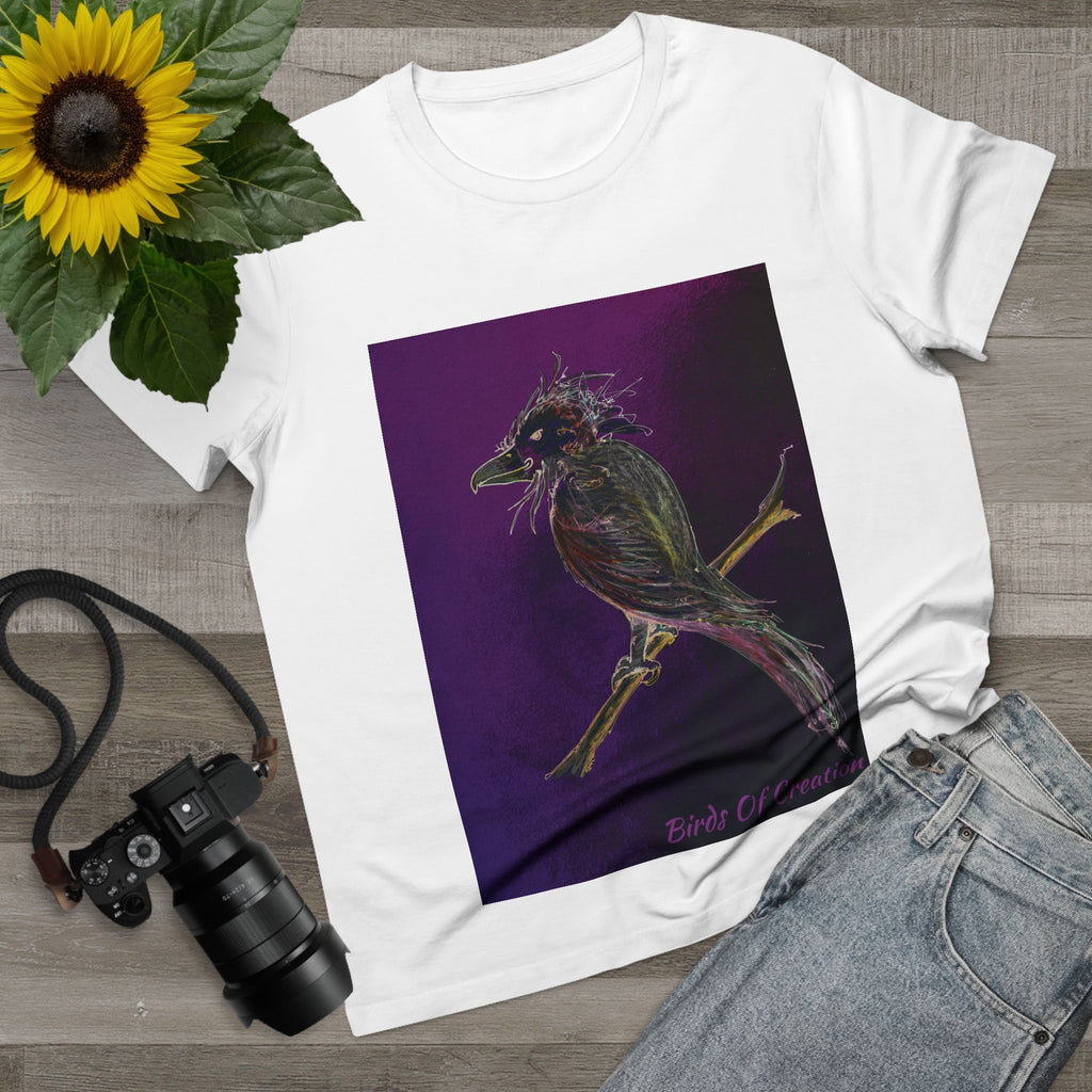 Women’s Maple Tee - Birds Of Creation No.1