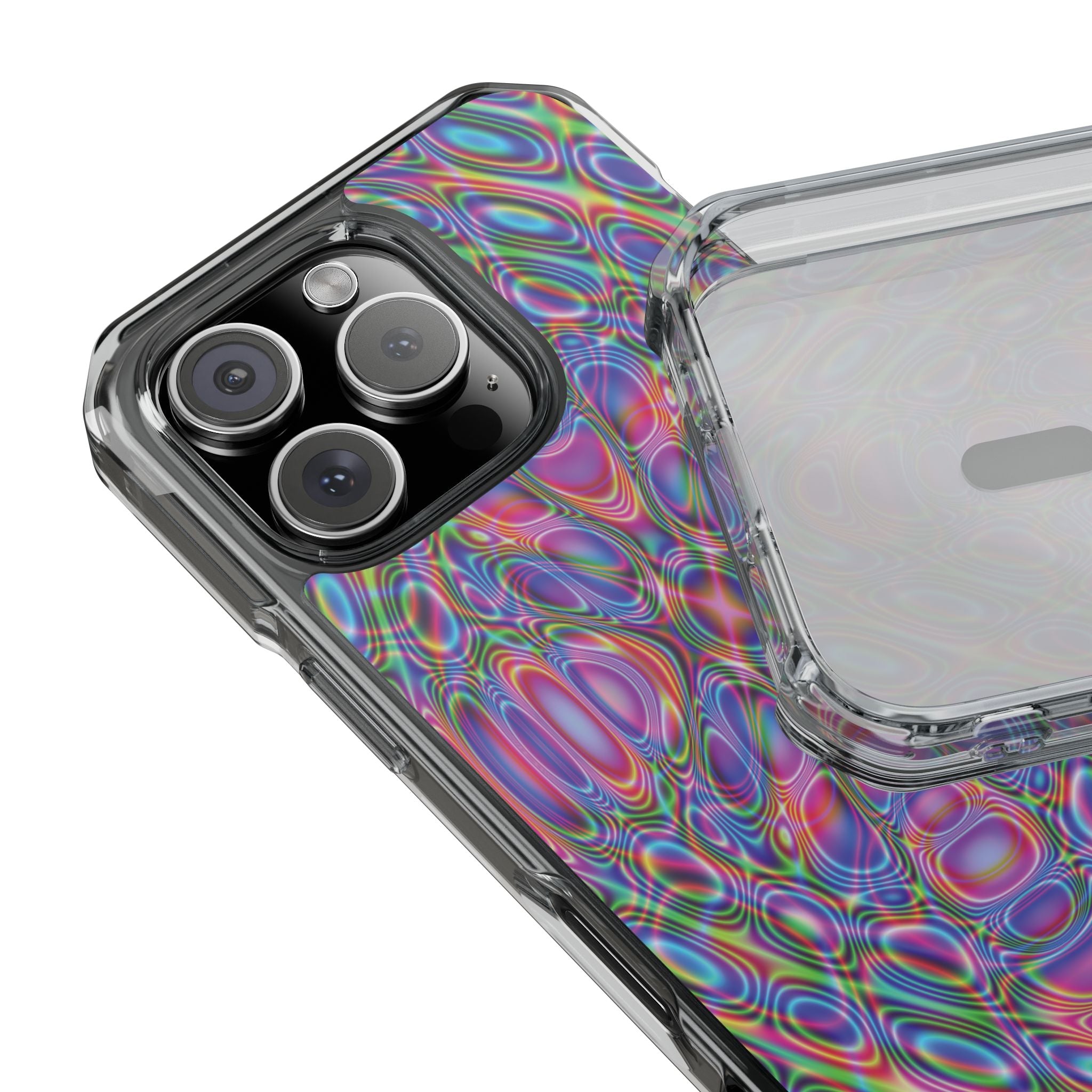 iPhone 16 Magnetic Clear Impact Case - DMT Seer No.1