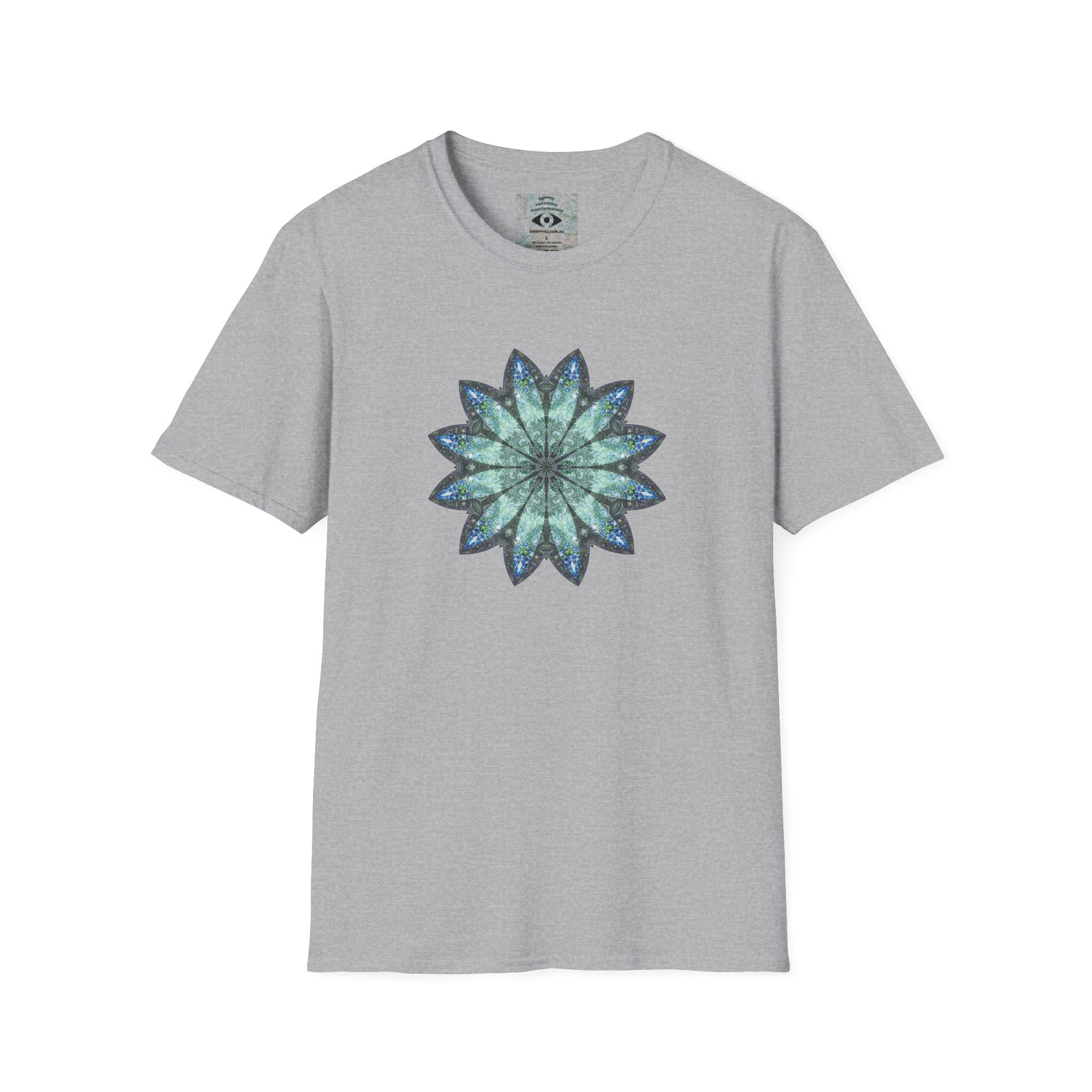 Unisex Softstyle T-Shirt - Love Light Mandalas No.20