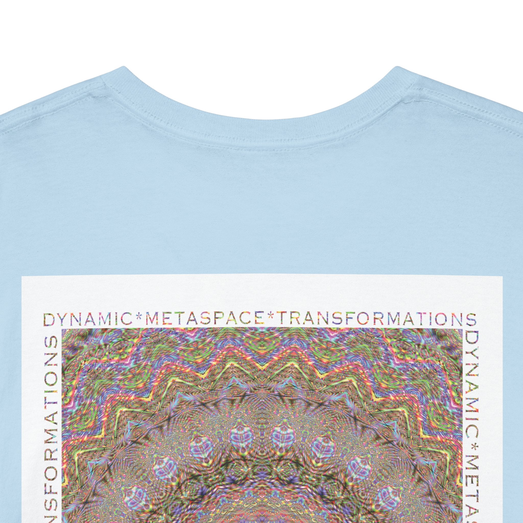 Unisex Heavy Cotton Tee (Back) - DMT Seer No.6