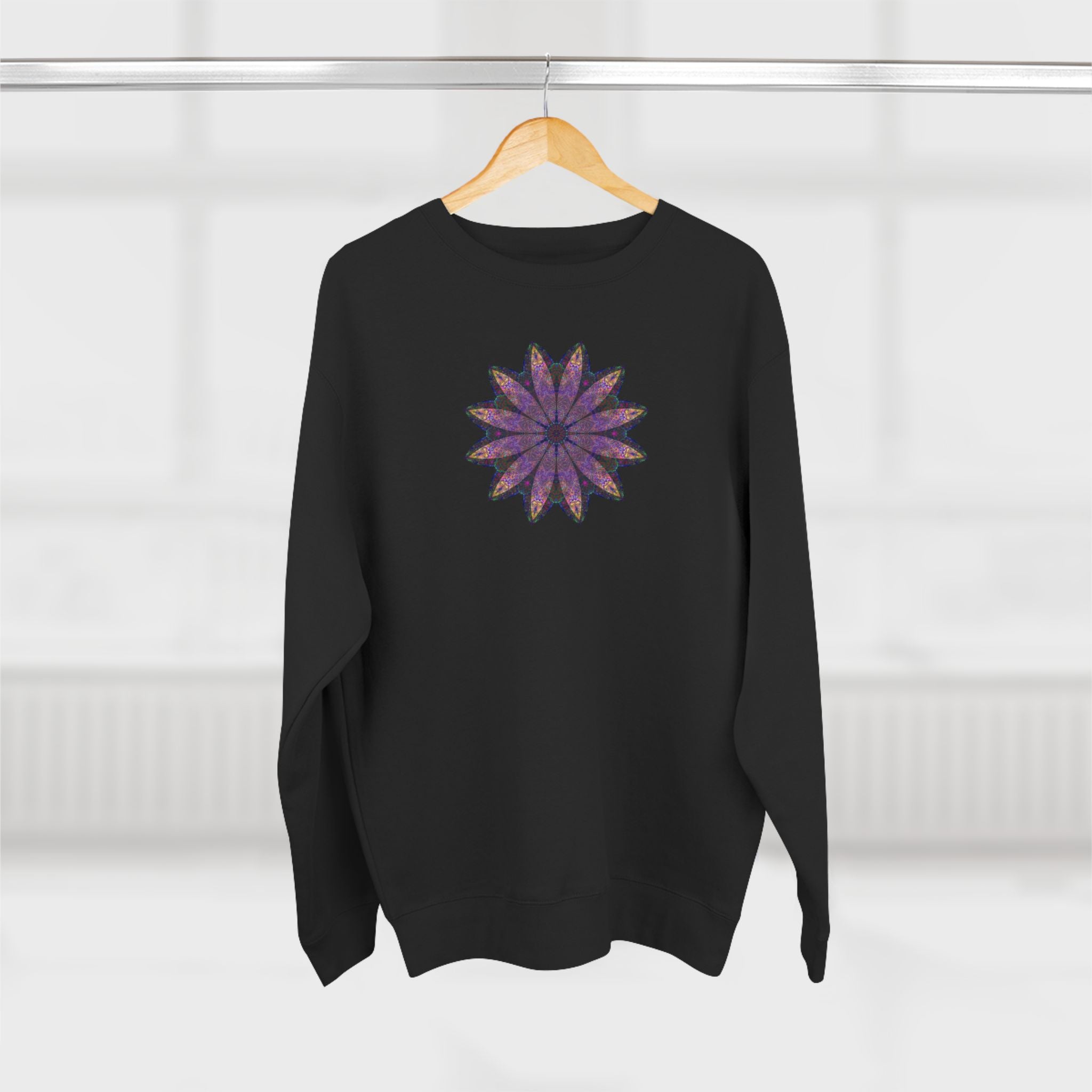 Unisex Crewneck Sweatshirt - Love Light Mandalas No.24