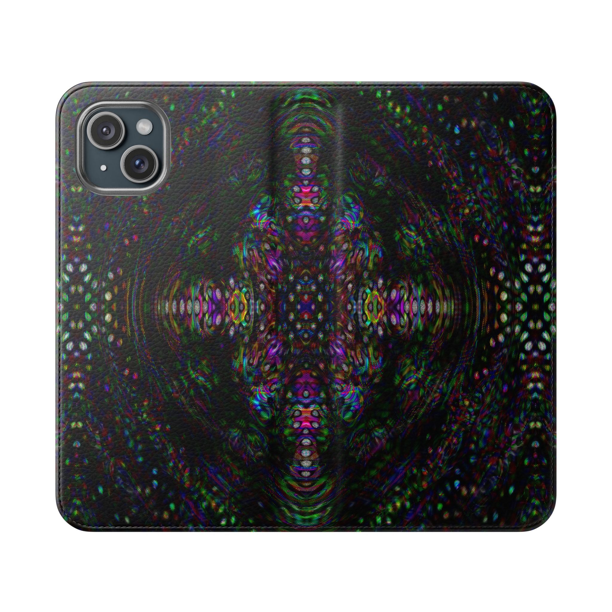 iPhone 15 Flip Case - DMT Scribe Tiles No.2
