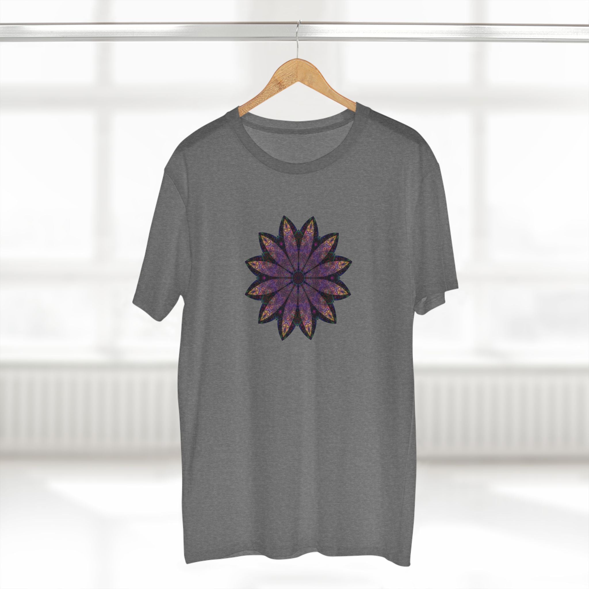 Men's Staple Tee - Love Light Mandalas No.24