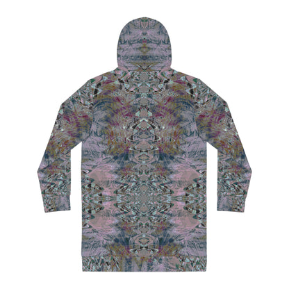 Women's Hoodie Dress - Love Light Fractals No.5