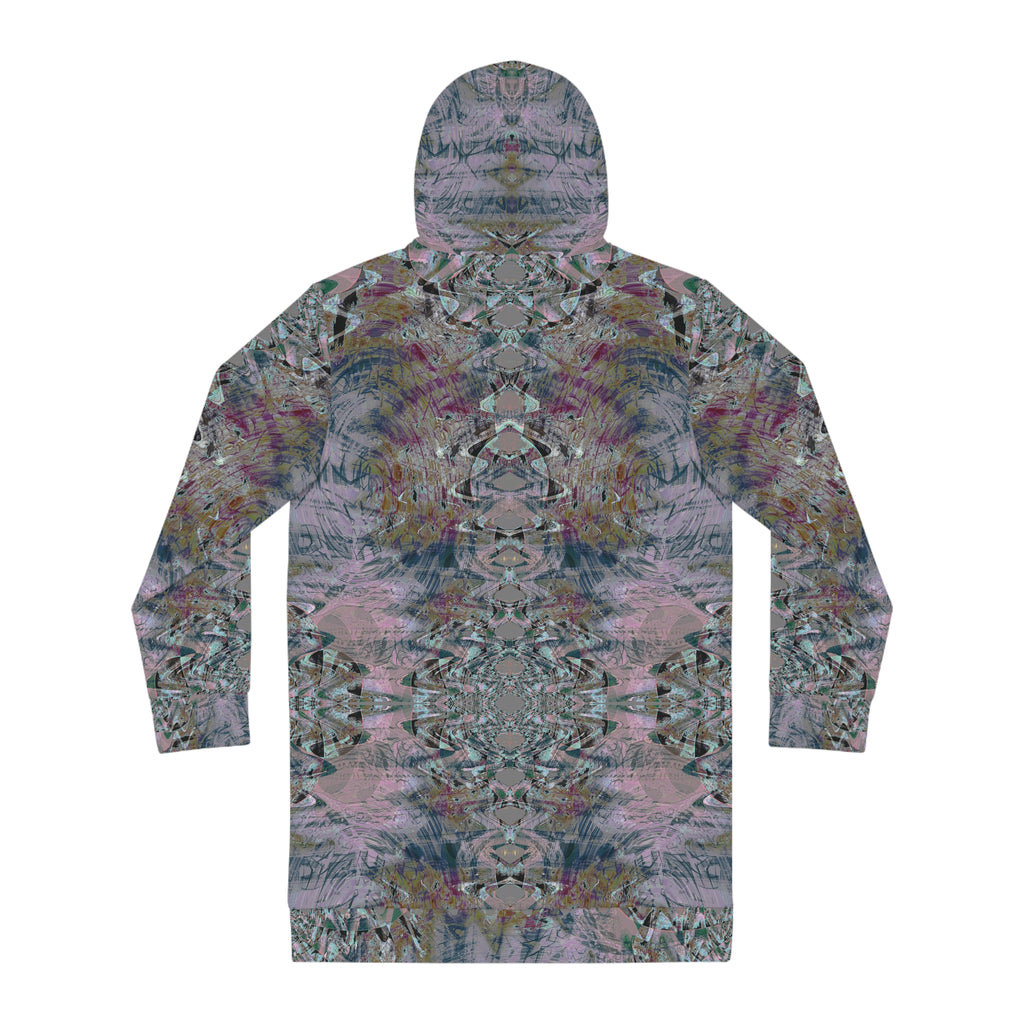 Women's Hoodie Dress - Love Light Fractals No.5