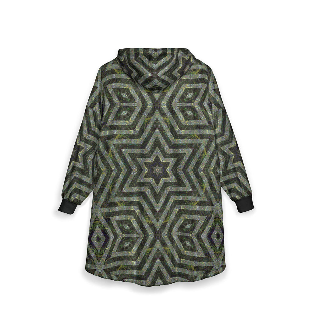 Unisex Hooded Blanket - P5 Kaleidoscopic No. 9