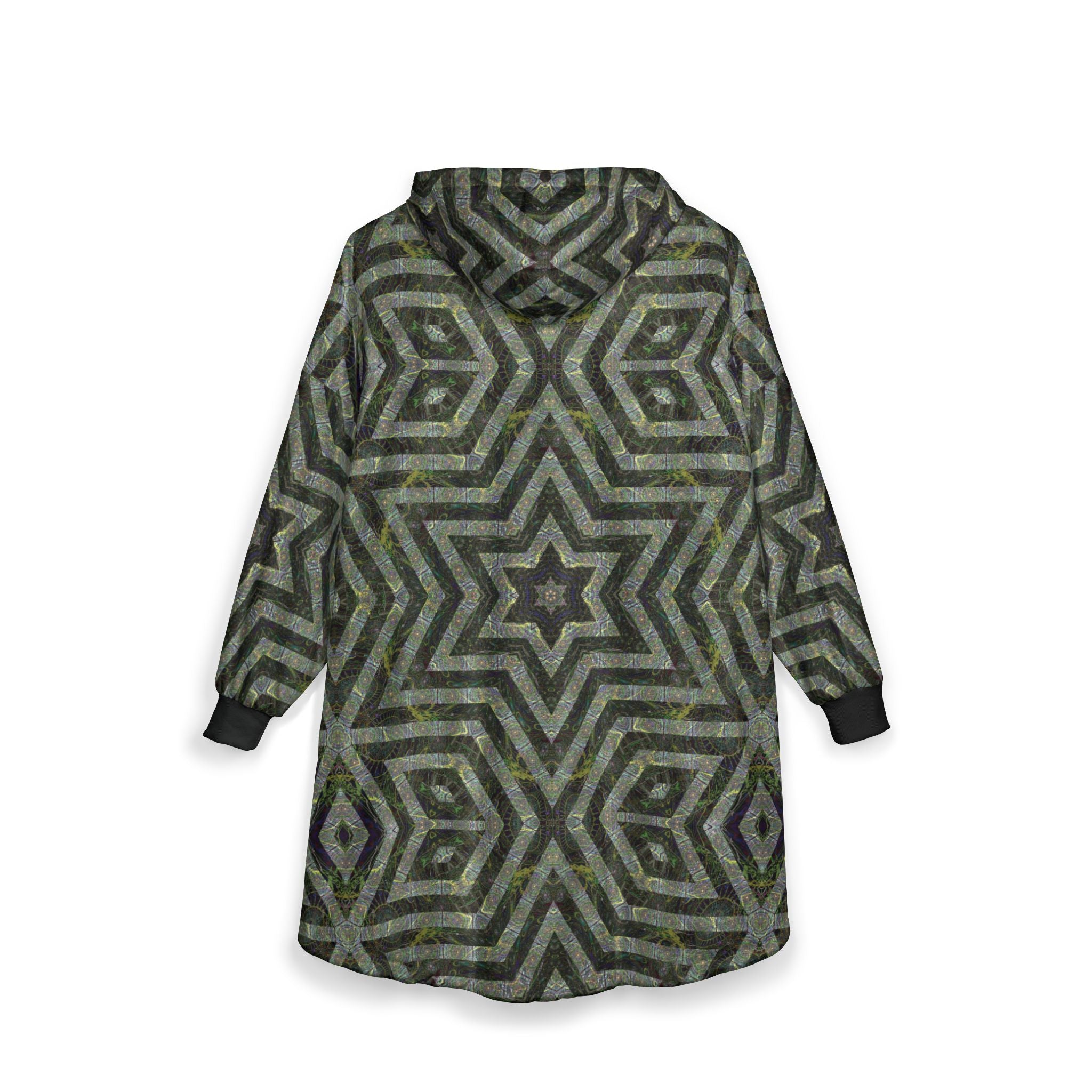 Unisex Hooded Blanket - P5 Kaleidoscopic No. 9