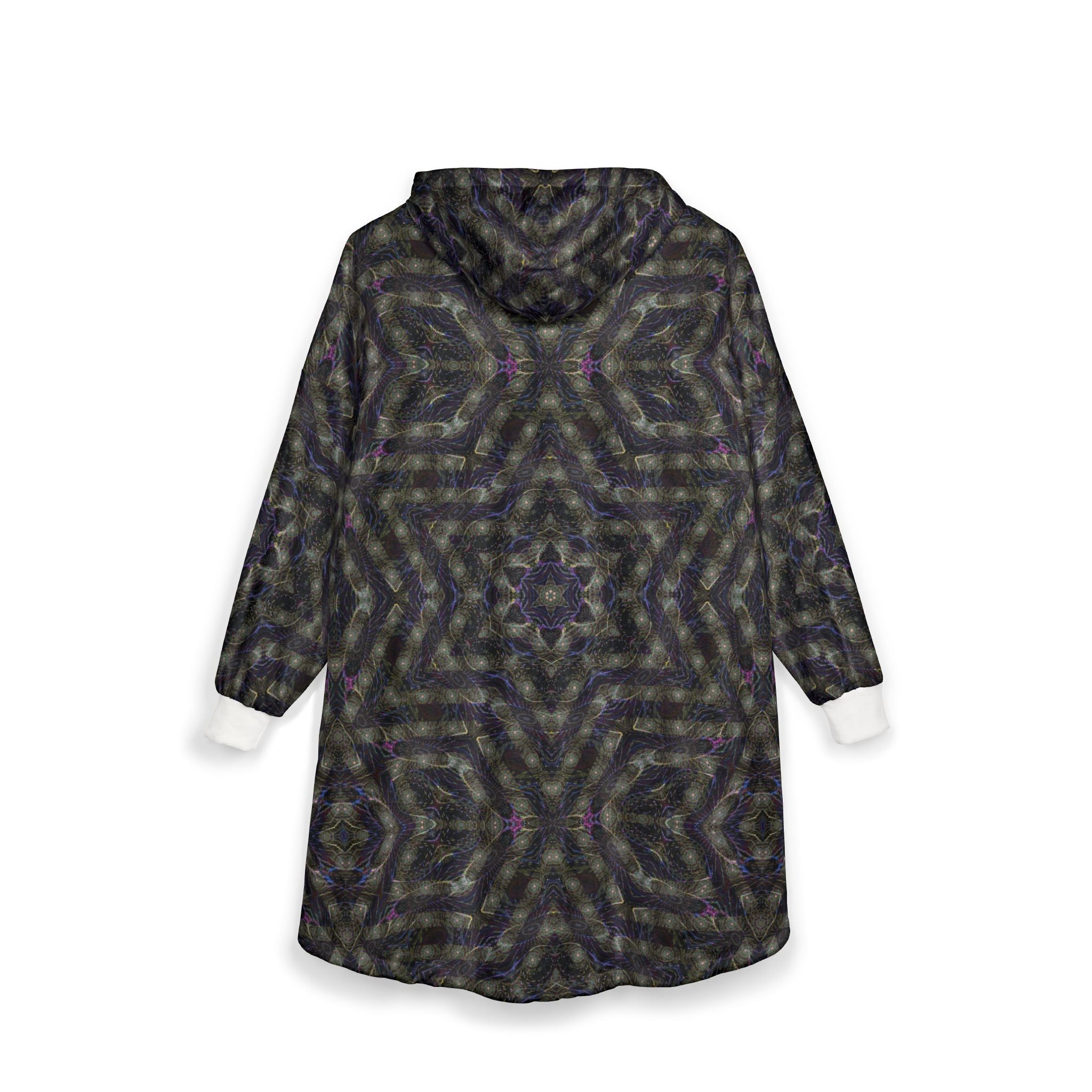 Unisex Hooded Blanket - P5 Kaleidoscopic No. 12