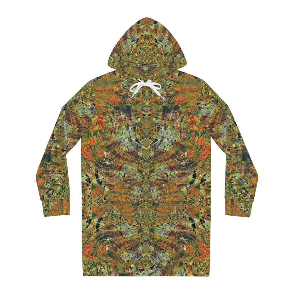 Women's Hoodie Dress - Love Light Fractals No.4